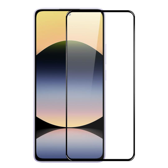 For Xiaomi Redmi Note 14 5G NORTHJO A++ 0.3mm Full Glue Silk Printing Tempered Glass Film