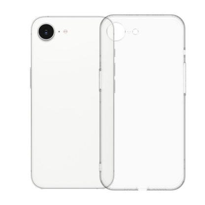 For iPhone 16e Kalebol 1.5mm Thickened Rounded Corner Transparency TPU Phone Case - iPhone 16e Cases by Kalebol | Online Shopping UK | buy2fix