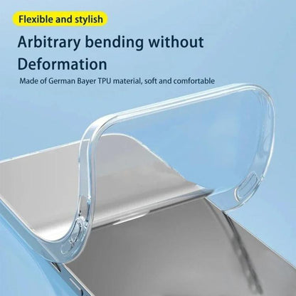 For iPhone 12 Kalebol 1.5mm Thickened Rounded Corner Transparency TPU Phone Case - iPhone 12 / 12 Pro Cases by Kalebol | Online Shopping UK | buy2fix