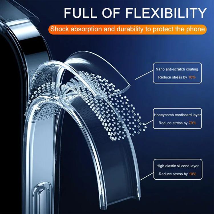 For iPhone 14 Pro Kalebol 1.5mm Thickened Rounded Corner Transparency TPU Phone Case - iPhone 14 Pro Cases by Kalebol | Online Shopping UK | buy2fix