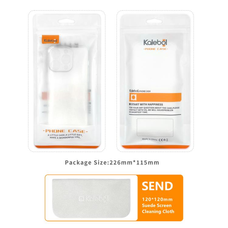For iPhone Air Kalebol 1.5mm Thickened Rounded Corner Transparency TPU Phone Case - iPhone Air Cases by Kalebol | Online Shopping UK | buy2fix