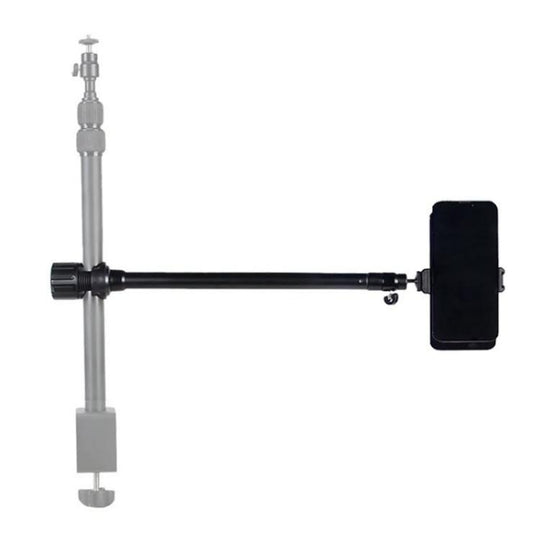 JMARY MT-21 Aluminum Alloy Tripod Extension Rod Desktop Livestream Shooting Arm