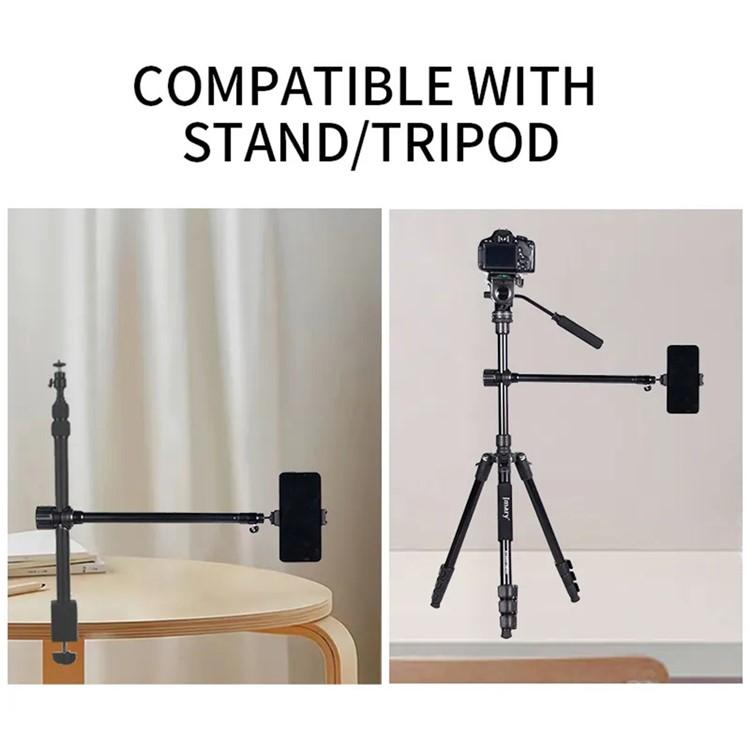 JMARY MT-21 Aluminum Alloy Tripod Extension Rod Desktop Livestream Shooting Arm - Other Accessories by Jmary | Online Shopping UK | buy2fix