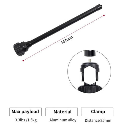 JMARY MT-21 Aluminum Alloy Tripod Extension Rod Desktop Livestream Shooting Arm - Other Accessories by Jmary | Online Shopping UK | buy2fix