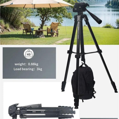 JMARY KP-2201 Portable 1.7m Adjustable Stand Smartphone / Camera Live Photography Tripod - Tripods by Jmary | Online Shopping UK | buy2fix
