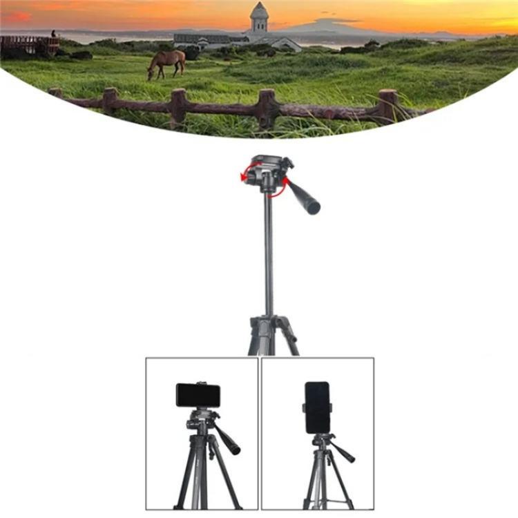 JMARY KP-2201 Portable 1.7m Adjustable Stand Smartphone / Camera Live Photography Tripod - Tripods by Jmary | Online Shopping UK | buy2fix
