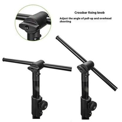YUNTENG VCT-838 Phone Camera Livestream Overhead Shooting Monopod Stand with Remote Control - Stand by YUNTENG | Online Shopping UK | buy2fix
