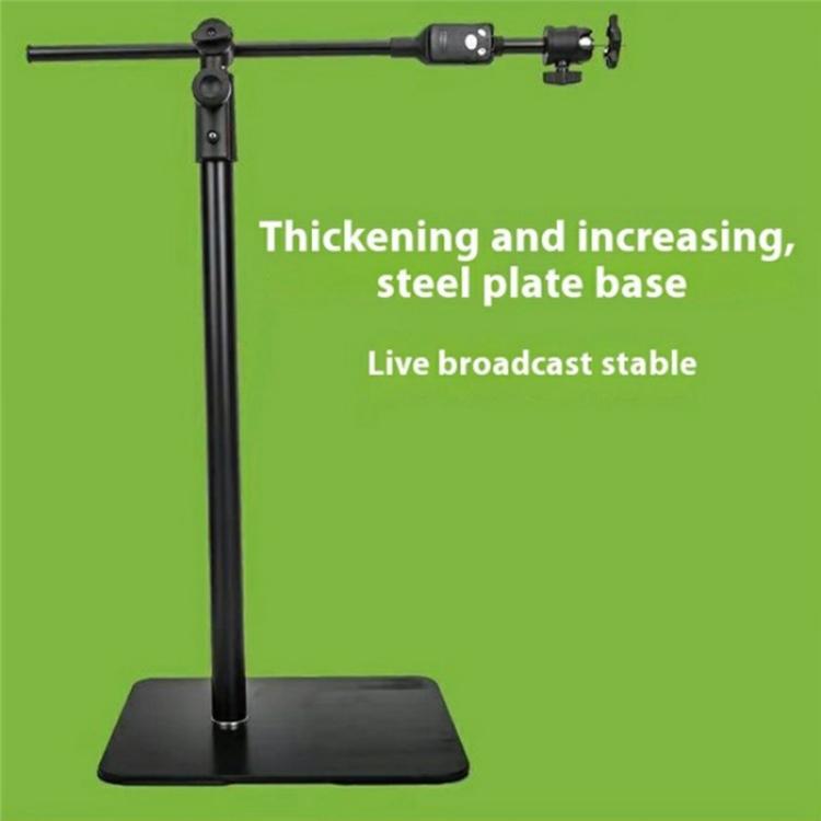 YUNTENG VCT-838 Phone Camera Livestream Overhead Shooting Monopod Stand with Remote Control - Stand by YUNTENG | Online Shopping UK | buy2fix