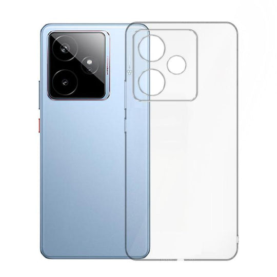 For Realme GT7 Global Kalebol 1.5mm Thickened Rounded Corner Transparency TPU Phone Case