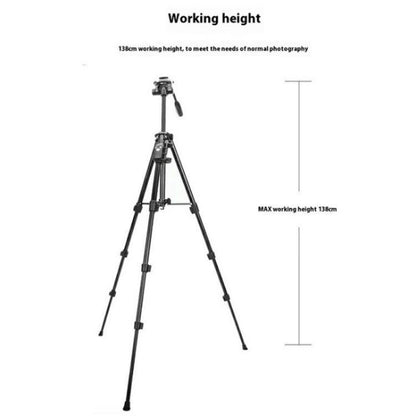 YUNTENG VCT-6828RM Selfie Live Streaming Photography Bracket Camera Phone Tripod Stand - Tripods by YUNTENG | Online Shopping UK | buy2fix