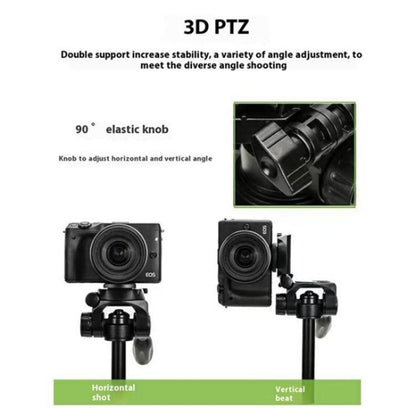 YUNTENG VCT-6828RM Selfie Live Streaming Photography Bracket Camera Phone Tripod Stand - Tripods by YUNTENG | Online Shopping UK | buy2fix