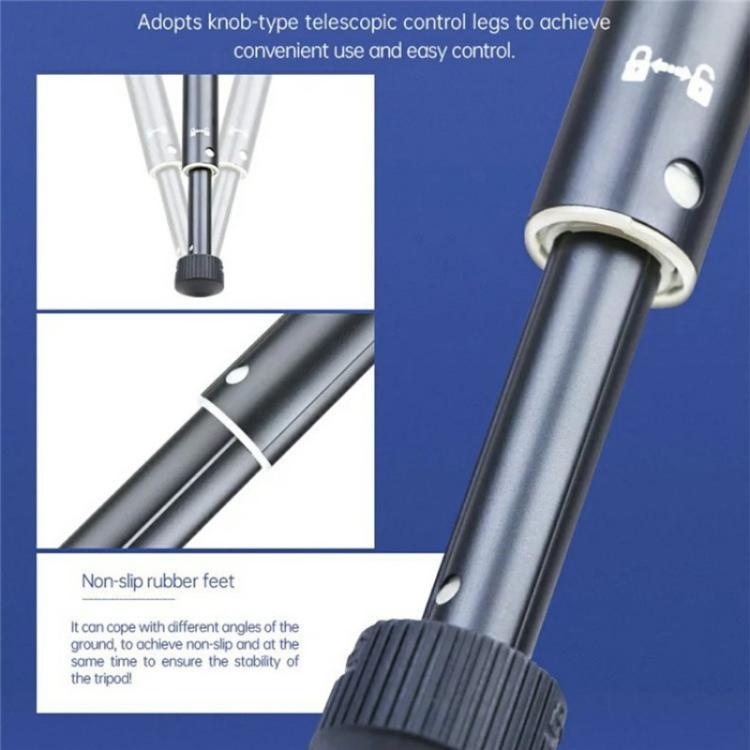 YUNTENG UT-360N Outdoor Photography Live Streaming Selfie Stand Camera Phone Tripod - Tripods by YUNTENG | Online Shopping UK | buy2fix