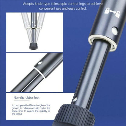 YUNTENG UT-360N Outdoor Photography Live Streaming Selfie Stand Camera Phone Tripod - Tripods by YUNTENG | Online Shopping UK | buy2fix