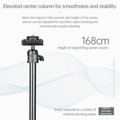 YUNTENG UT-360N Outdoor Photography Live Streaming Selfie Stand Camera Phone Tripod - Tripods by YUNTENG | Online Shopping UK | buy2fix