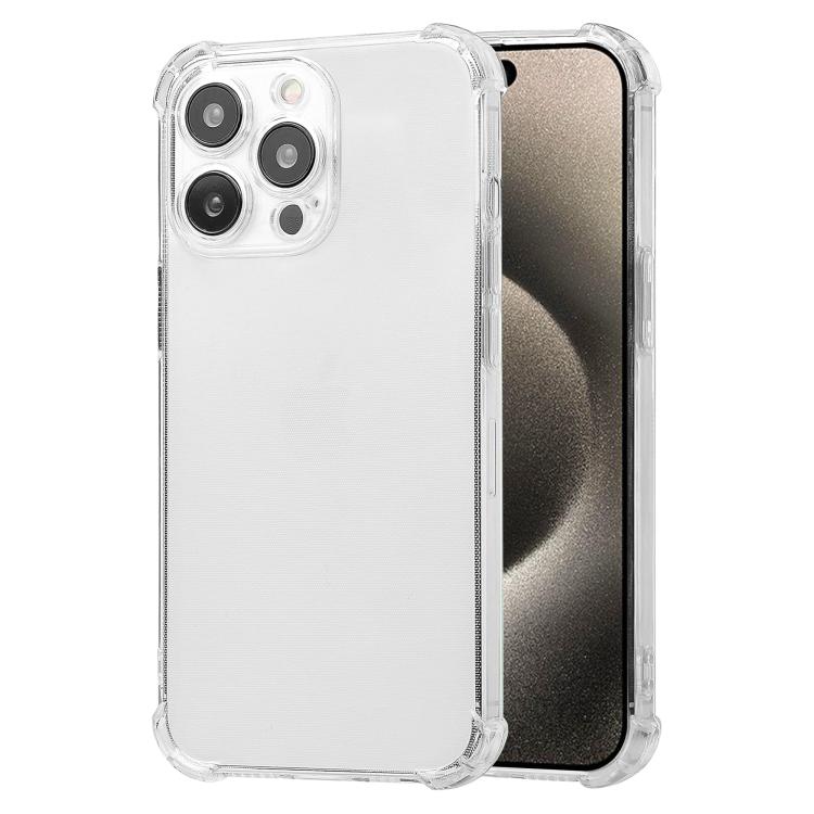For iPhone 15 Pro Kalebol 1.5mm Four-Corner Airbags Shockproof Transparency TPU Phone Case - iPhone 15 Pro Cases by Kalebol | Online Shopping UK | buy2fix