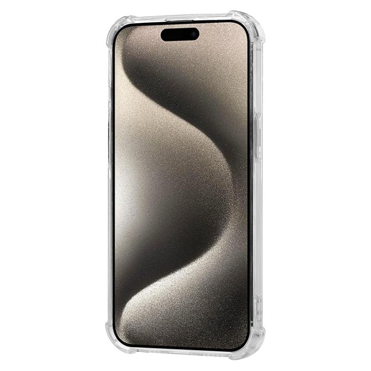 For iPhone 15 Pro Kalebol 1.5mm Four-Corner Airbags Shockproof Transparency TPU Phone Case - iPhone 15 Pro Cases by Kalebol | Online Shopping UK | buy2fix