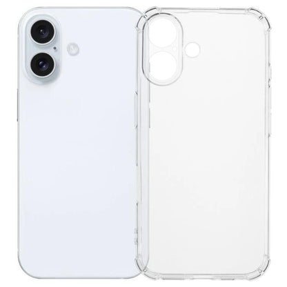 For iPhone 16 Plus Kalebol 1.5mm Four-Corner Airbags Shockproof Transparency TPU Phone Case - iPhone 16 Plus Cases by Kalebol | Online Shopping UK | buy2fix