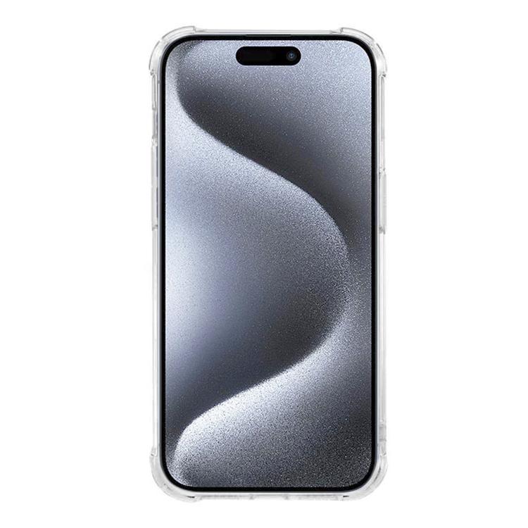 For iPhone 16 Plus Kalebol 1.5mm Four-Corner Airbags Shockproof Transparency TPU Phone Case - iPhone 16 Plus Cases by Kalebol | Online Shopping UK | buy2fix