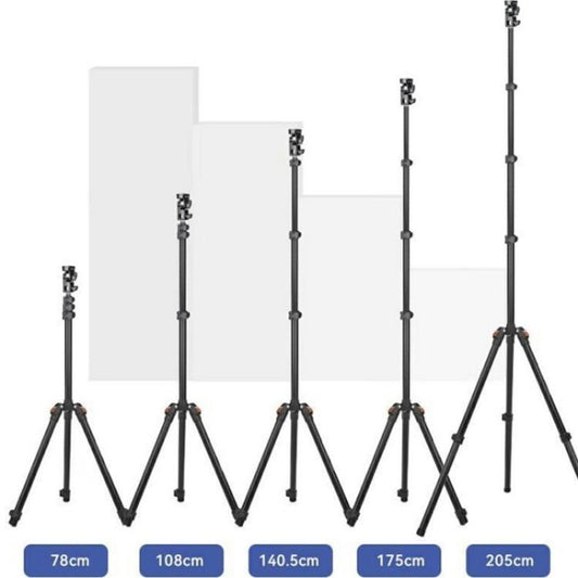 YUNTENG VCT-5228 Photography Live Streaming Aluminum Alloy Extendable Tripod - Tripods by YUNTENG | Online Shopping UK | buy2fix