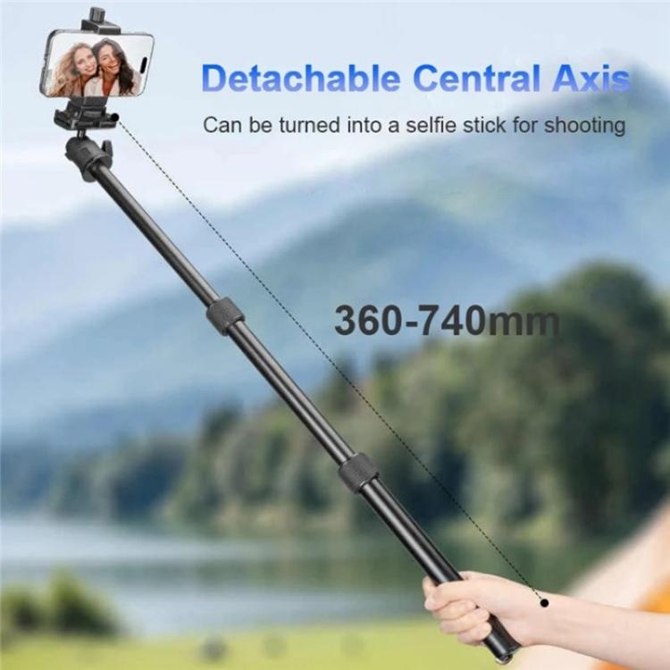 YUNTENG VCT-180 Selfie Stick Foldable Photography Camera Tripod Live Streaming Stand - Tripods by YUNTENG | Online Shopping UK | buy2fix