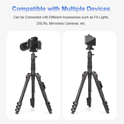 YUNTENG VCT-180 Selfie Stick Foldable Photography Camera Tripod Live Streaming Stand - Tripods by YUNTENG | Online Shopping UK | buy2fix