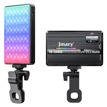 JMARY FM-150RGB For Smartphone Laptop Camera Portable LED RGB Photography Video Light -  by Jmary | Online Shopping UK | buy2fix