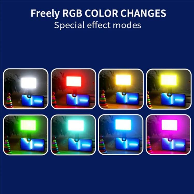 JMARY FM-150RGB For Smartphone Laptop Camera Portable LED RGB Photography Video Light -  by Jmary | Online Shopping UK | buy2fix
