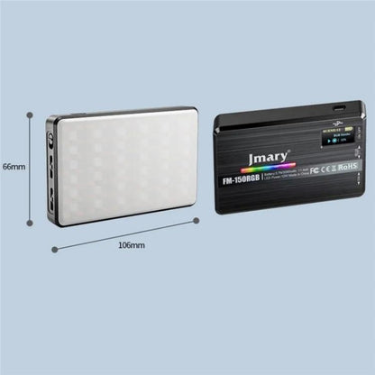 JMARY FM-150RGB For Smartphone Laptop Camera Portable LED RGB Photography Video Light -  by Jmary | Online Shopping UK | buy2fix