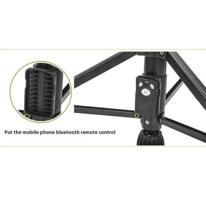 YUNTENG 638 Aluminum Alloy Extendable Stand Phone Holder Camera Tripod Monopod - Tripods by YUNTENG | Online Shopping UK | buy2fix