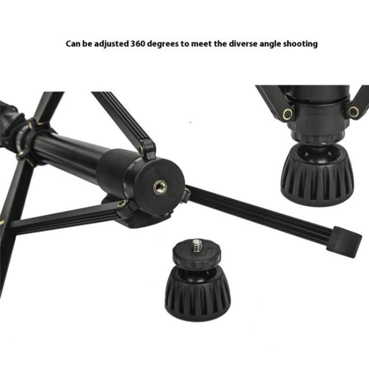 YUNTENG 638 Aluminum Alloy Extendable Stand Phone Holder Camera Tripod Monopod - Tripods by YUNTENG | Online Shopping UK | buy2fix