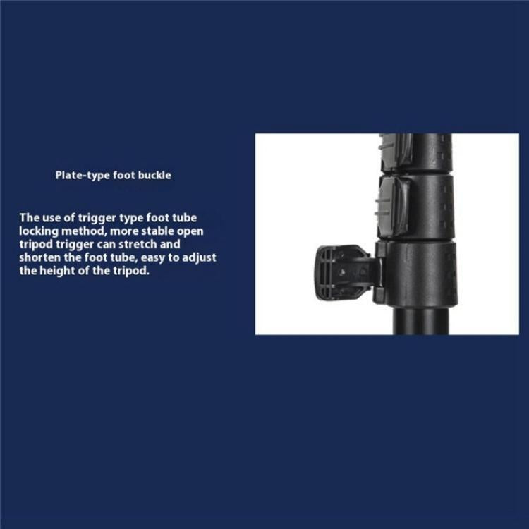 YUNTENG 638 Aluminum Alloy Extendable Stand Phone Holder Camera Tripod Monopod - Tripods by YUNTENG | Online Shopping UK | buy2fix