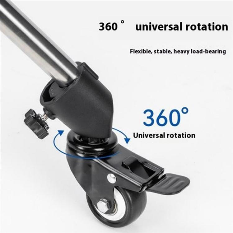 YUNTENG VCT-800 Studio Photography Light Stand Rollers 3Pcs Tripod Caster Wheels - Other Accessories by YUNTENG | Online Shopping UK | buy2fix