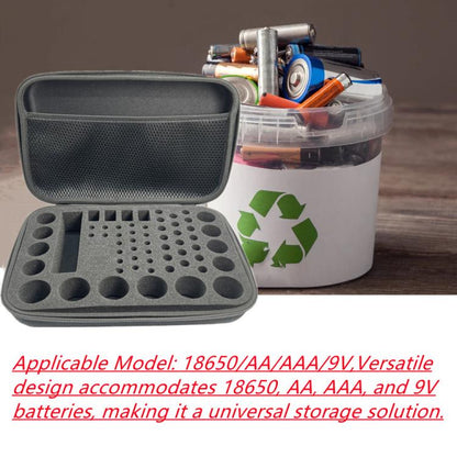 Portable And Pressure-resistant AA Rechargeable Battery Storage Box Case - Battery Storage Box by buy2fix | Online Shopping UK | buy2fix