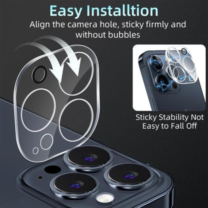 For iPhone 16 Pro Kalebol Transparent One Piece Lens Protection Film - iPhone 16 Pro Tempered Glass by Kalebol | Online Shopping UK | buy2fix