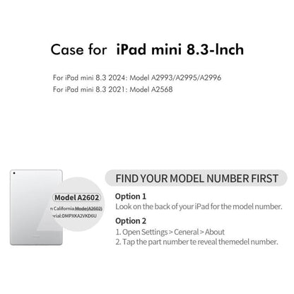 For iPad mini 2024 / mini 6 ENKAY 360 Degree Rotation Litchi Leather Smart Tablet Case(Rose Red) - iPad mini 2024 Cases by ENKAY | Online Shopping UK | buy2fix