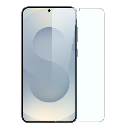 For Samsung Galaxy S25 5G NORTHJO 2 in 1 TPU Airbag Shockproof Phone Case with Screen Film(Clear) - Galaxy S25 5G Cases by NORTHJO | Online Shopping UK | buy2fix