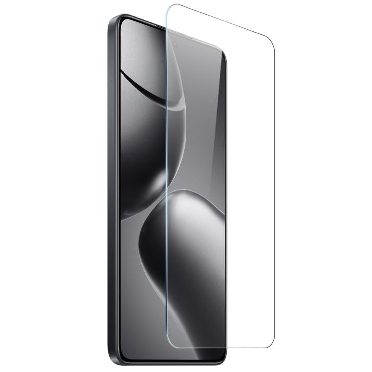 For Xiaomi 14T Pro 5G NORTHJO 2 in 1 TPU Airbag Shockproof Phone Case with Screen Film(Clear) - Xiaomi Cases by NORTHJO | Online Shopping UK | buy2fix