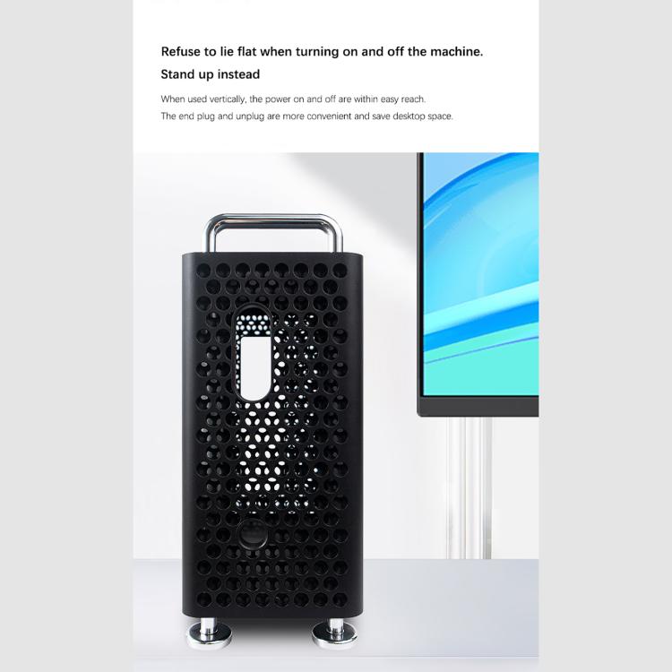 For MAC MINI M4/M4 Pro Computer Case Protective Case(White) - MINI PC Accessories & Gadgets by buy2fix | Online Shopping UK | buy2fix