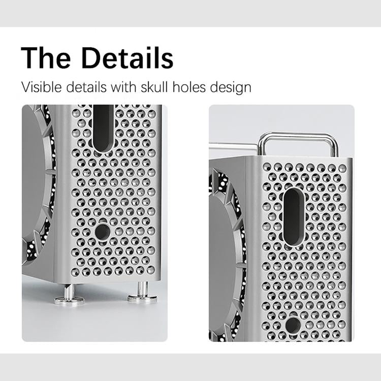 For MAC MINI M4/M4 Pro Computer Case Protective Case(White) - MINI PC Accessories & Gadgets by buy2fix | Online Shopping UK | buy2fix