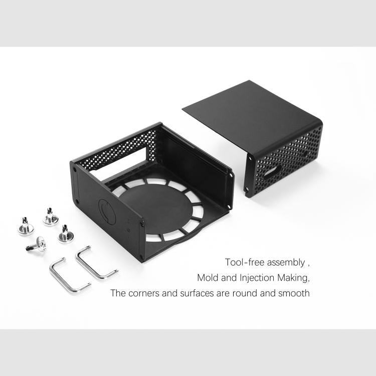 For MAC MINI M4/M4 Pro Computer Case Protective Case(White) - MINI PC Accessories & Gadgets by buy2fix | Online Shopping UK | buy2fix