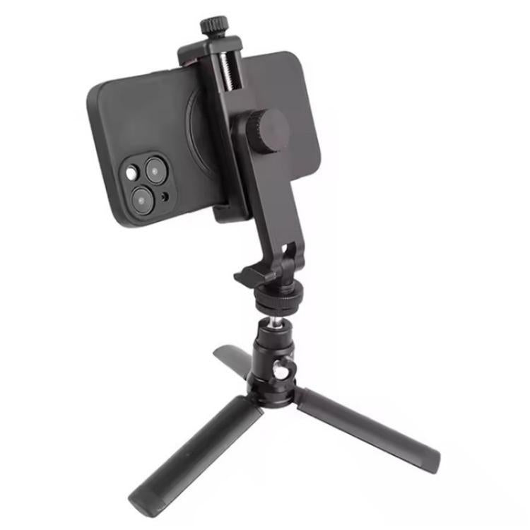 KY18 Live Streaming Photography DSLR Camera Rotating Cellphone Clamp Cold Shoe Mount - Stand by buy2fix | Online Shopping UK | buy2fix