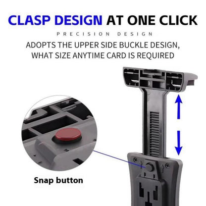 B049 Ball Head Large Tablet Mount Clamp Multifunctional Universal Phone Tablet Holder - Stand by buy2fix | Online Shopping UK | buy2fix