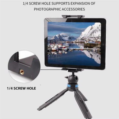 F088 Hot Shoe Mount Large Tablet Clamp Multi-Function Universal Phone Tablet Holder - Stand by buy2fix | Online Shopping UK | buy2fix