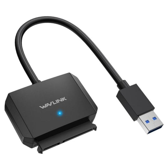 WAVLINK WL-ST345A 5Gbps Data Transfer Converter USB 3.0 to SATA III Hard Drive Adapter - Cable & Adapters by WAVLINK | Online Shopping UK | buy2fix