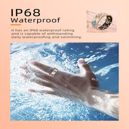 R18 SIZE 11 Smart Ring, Support Heart Rate / Blood Oxygen / Sleep / Care For Faimilies(Rose Gold) - Smart Rings / Smart Telephones by buy2fix | Online Shopping UK | buy2fix