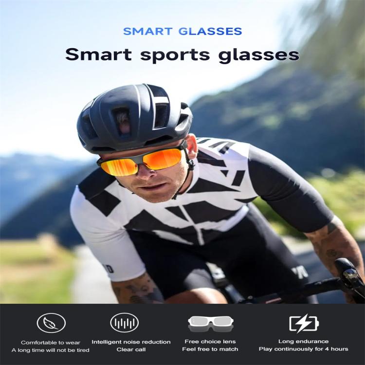 L01 Smart Glasses, Support AI Intelligent Translation / Bluetooth Call / Intelligent Noise Reduction(Grey) - Smart Glasses by buy2fix | Online Shopping UK | buy2fix
