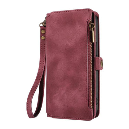 For iPhone 13 Pro Max Fantasy Multifunctional Zipper Wallet Leather Phone Case(purple) - iPhone 13 Pro Max Cases by buy2fix | Online Shopping UK | buy2fix
