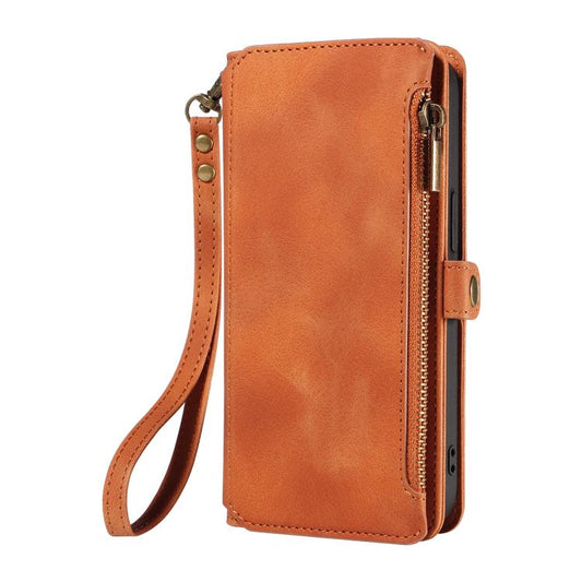 For iPhone 11 Pro Max Fantasy Multifunctional Zipper Wallet Leather Phone Case(orange) - iPhone 11 Pro Max Cases by buy2fix | Online Shopping UK | buy2fix
