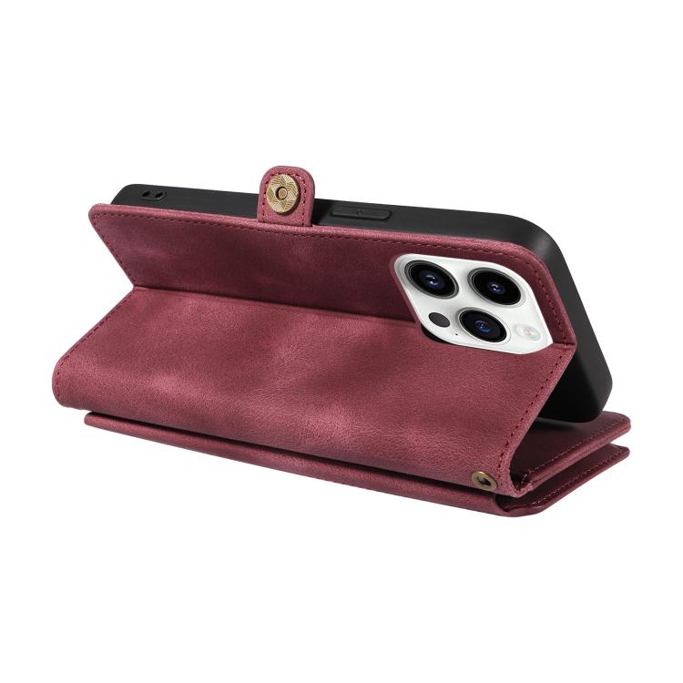 For iPhone 11 Pro Max Fantasy Multifunctional Zipper Wallet Leather Phone Case(purple) - iPhone 11 Pro Max Cases by buy2fix | Online Shopping UK | buy2fix