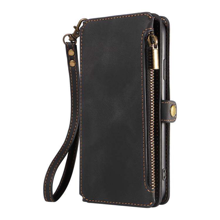 For iPhone 11 Fantasy Multifunctional Zipper Wallet Leather Phone Case(black) - iPhone 11 Cases by buy2fix | Online Shopping UK | buy2fix